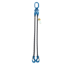 Chain sling 2-leg, Grade 100 with latch hook