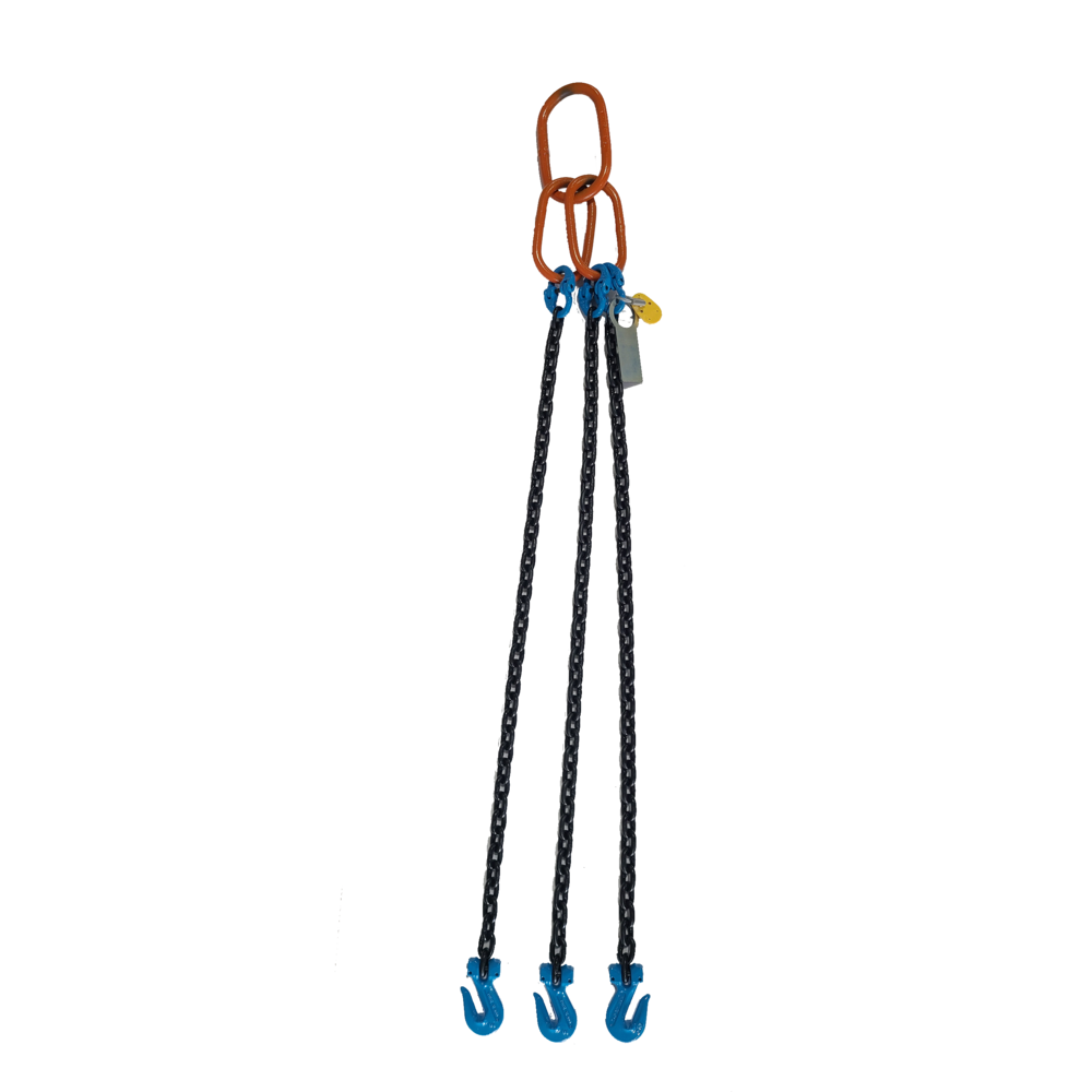 Chain sling 3-leg, Grade 100