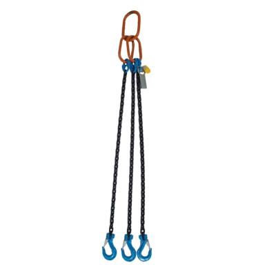 Chain sling 3-leg, Grade 100