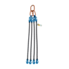 Chain sling 4-leg, Grade 100