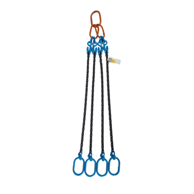 Chain sling 4-leg, Grade 100