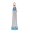 Chain sling 4-leg, Grade 100