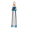 Chain sling 4-leg, Grade 100