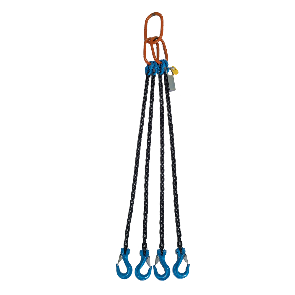 Chain sling 4-leg, Grade 100