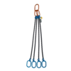Chain sling 4-leg, Grade 100