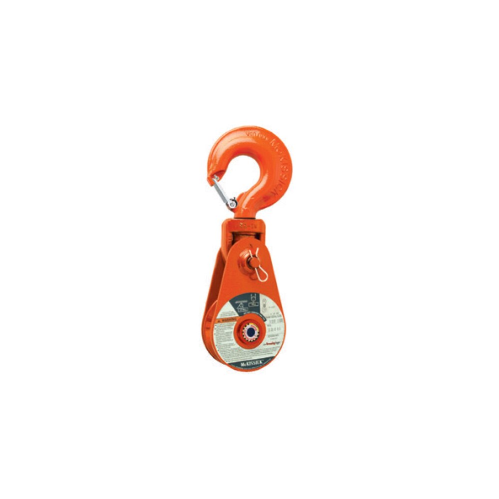 Snatch Block McKissick 416 - 434 with Hook - All Alloy