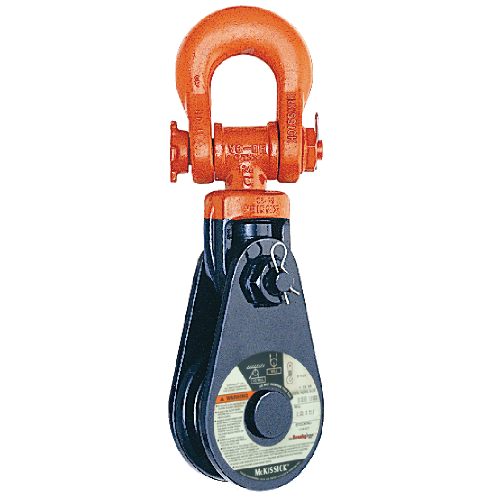 Snatch Block McKissick 431 with Shackle - Super Champion