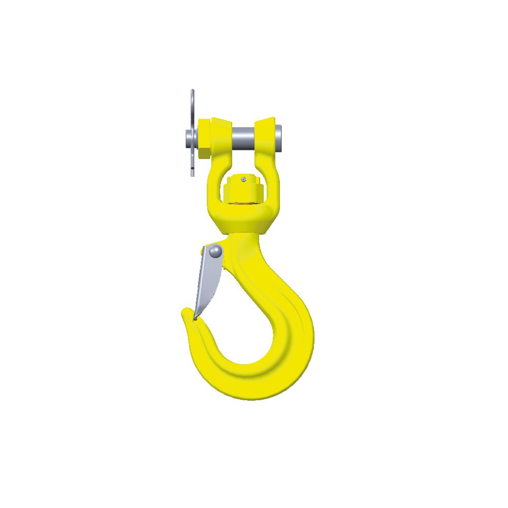 Clevis Swivel Hook LKNG GrabiQ, powder coated | Industrial Rigging & Supply