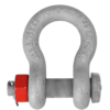 Bow Shackle POWERTEX PBSB Unpainted Pin front