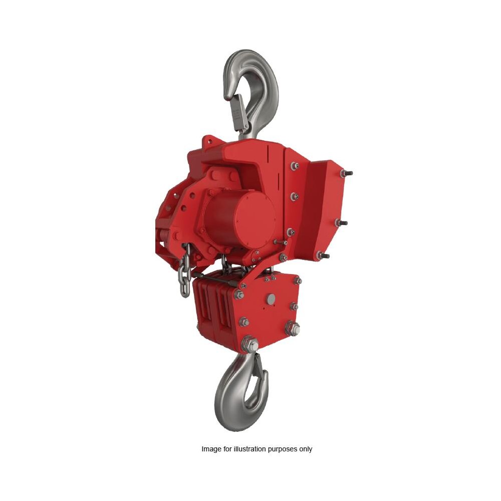Air Chain Hoists Red Rooster TMH-series (3.000 - 15.000 kg)