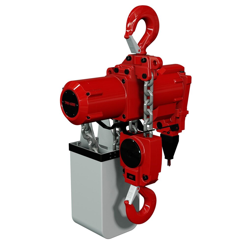 Air Chain Hoists Red Rooster TMH-series (3.000 - 15.000 kg)