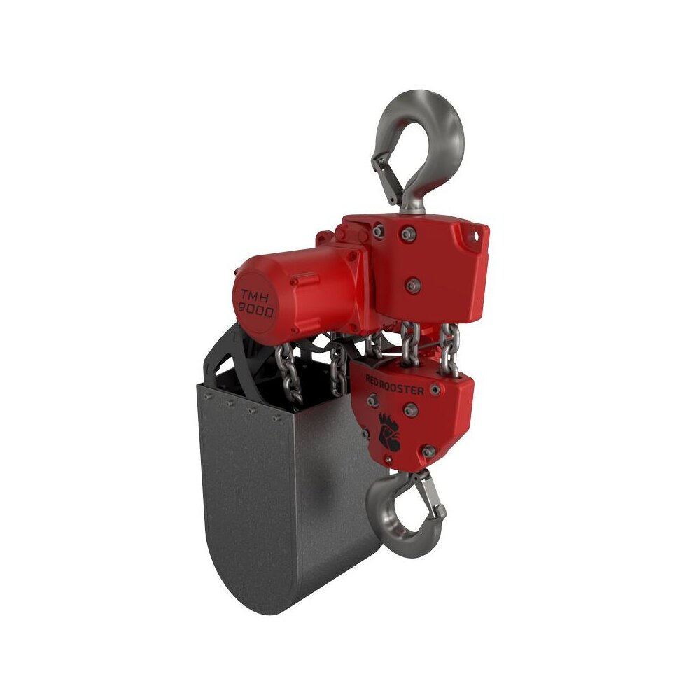 Air Chain Hoists Red Rooster TMH-series (3.000 - 15.000 kg)