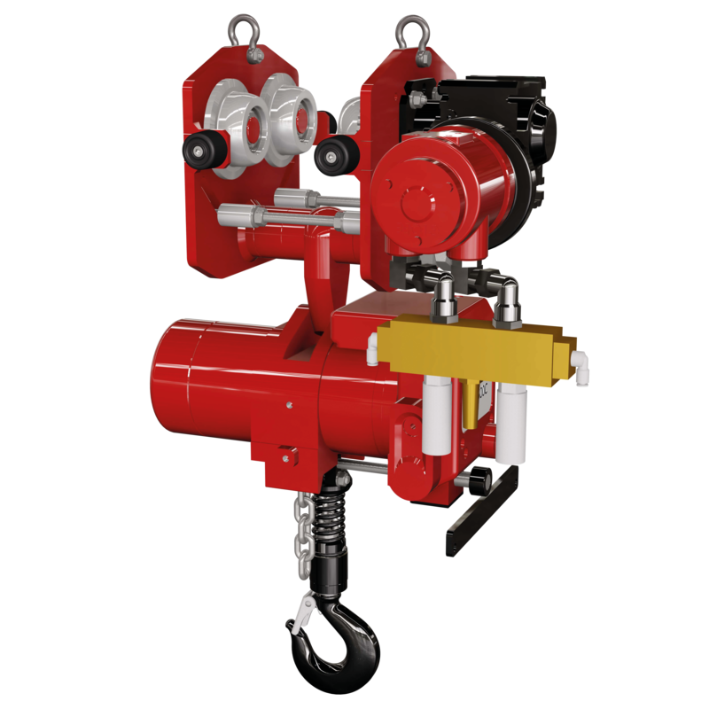 Air Chain Hoist Red Rooster TCR/TCS series | Industrial Rigging & Supply