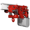 Ultra Low Headroom Air Chain Hoist Red Rooster TMH (6.000 - 20.000 kg) 