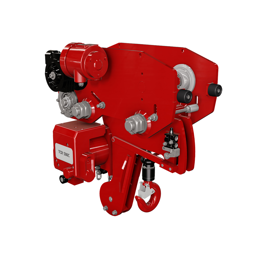 Low Headroom Air Chain Hoist Red Rooster TCR (500 - 2.000 kg)