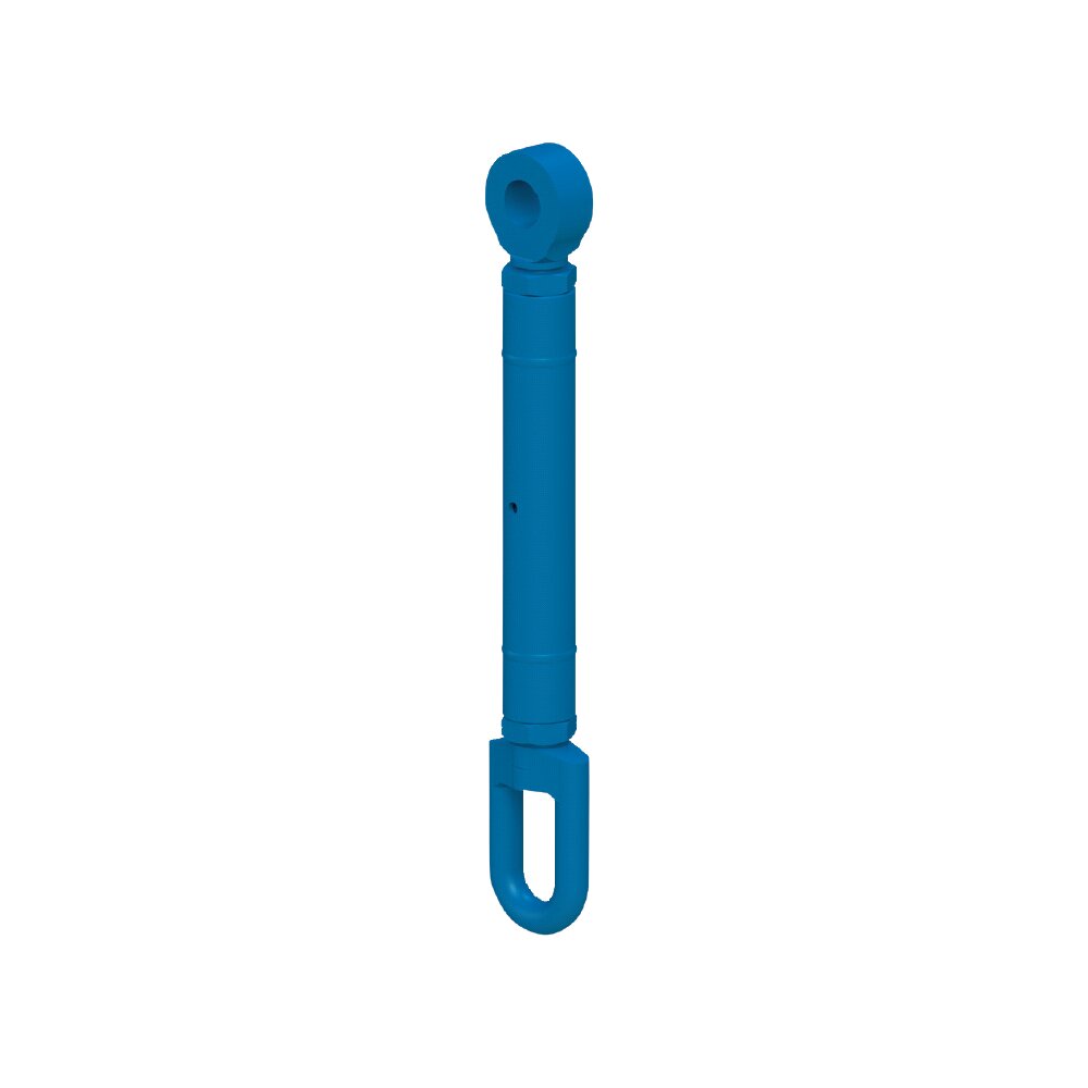 Turnbuckle Closed body TR series oval eye - stud eye