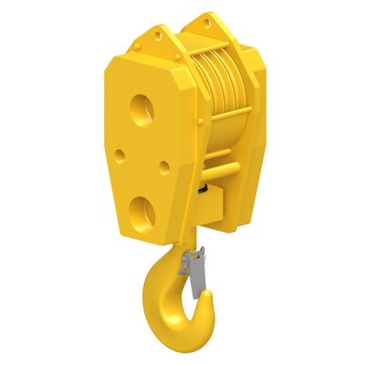 Standard Reeve Crane Blocks 4 sheaves