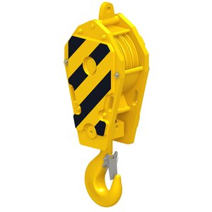 Fast Reeve Crane Blocks 3 sheave