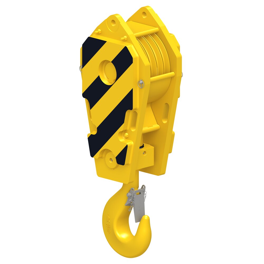 Fast Reeve Crane Blocks 4 sheave