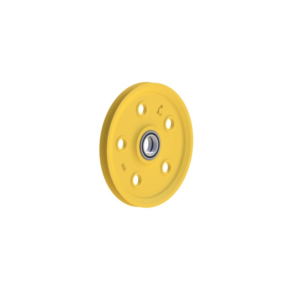 Cast steel Sheave with Cylindrical Roller Bearing