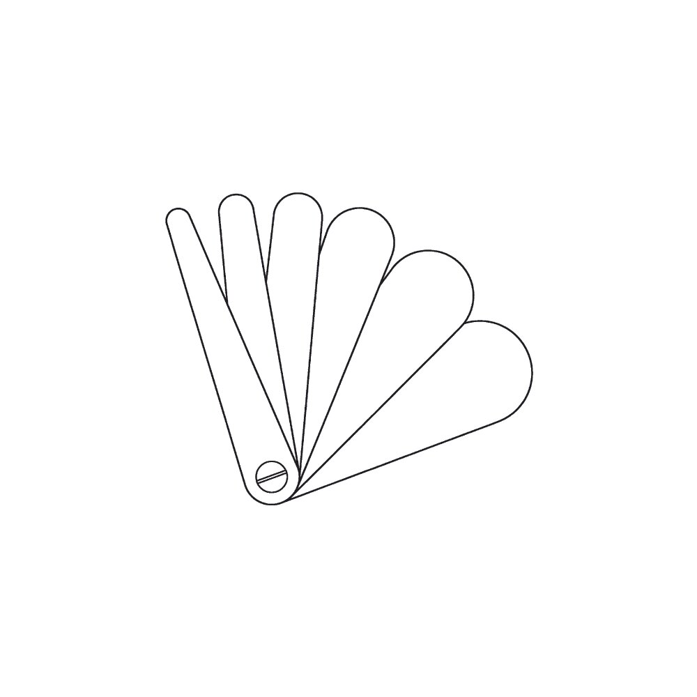 Groove Radius Gauges