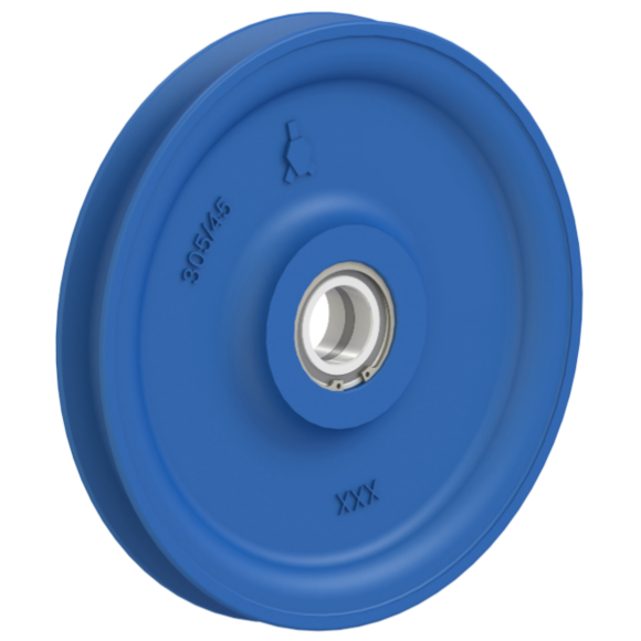 Sheave With Cylindrical Roller Bearings, Rigging | Industrial Rigging ...
