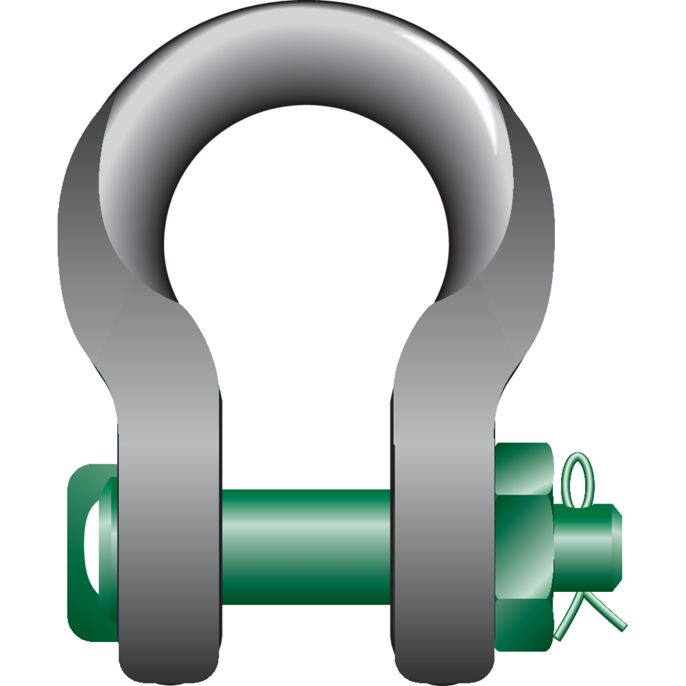 Sling Shackle BN Van Beest Green Pin® P-6033