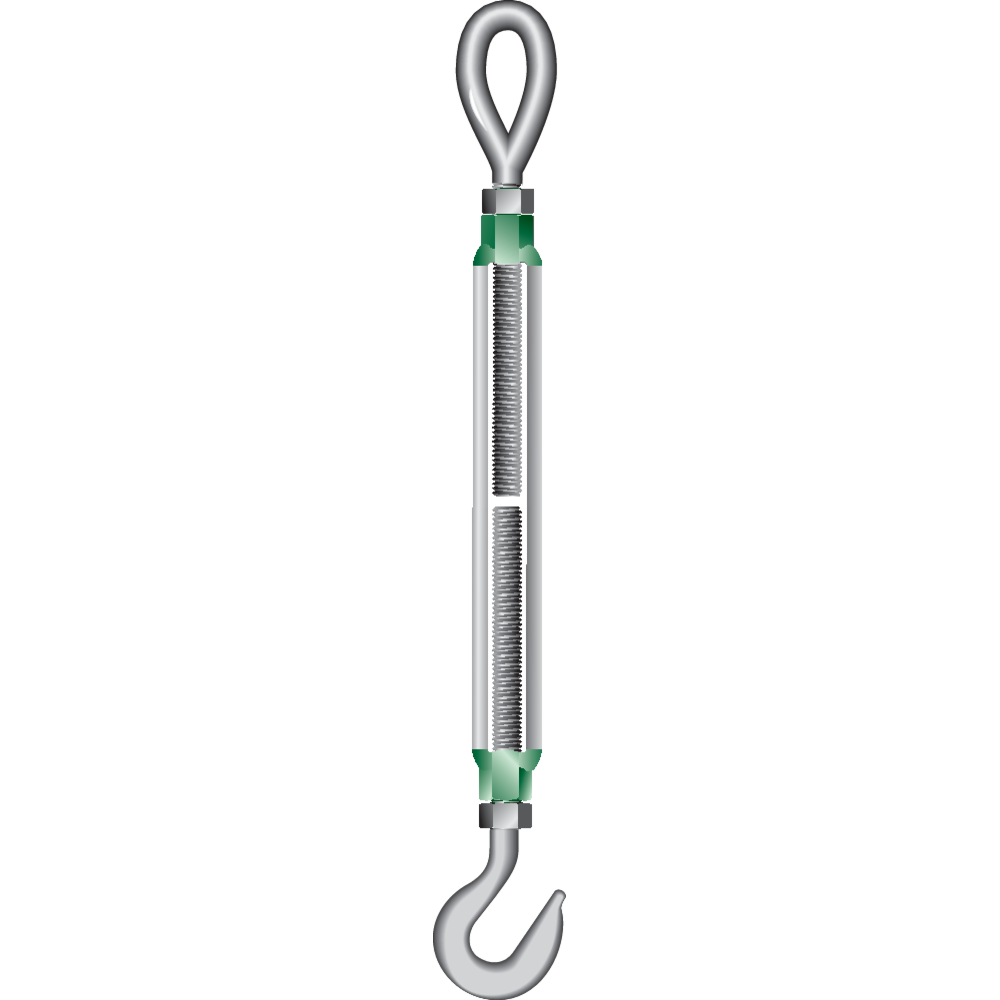 Turnbuckles EH Eye - Hook Green Pin® G-6314