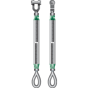 Turnbuckles Eye - Jaw Green Pin® G-6315