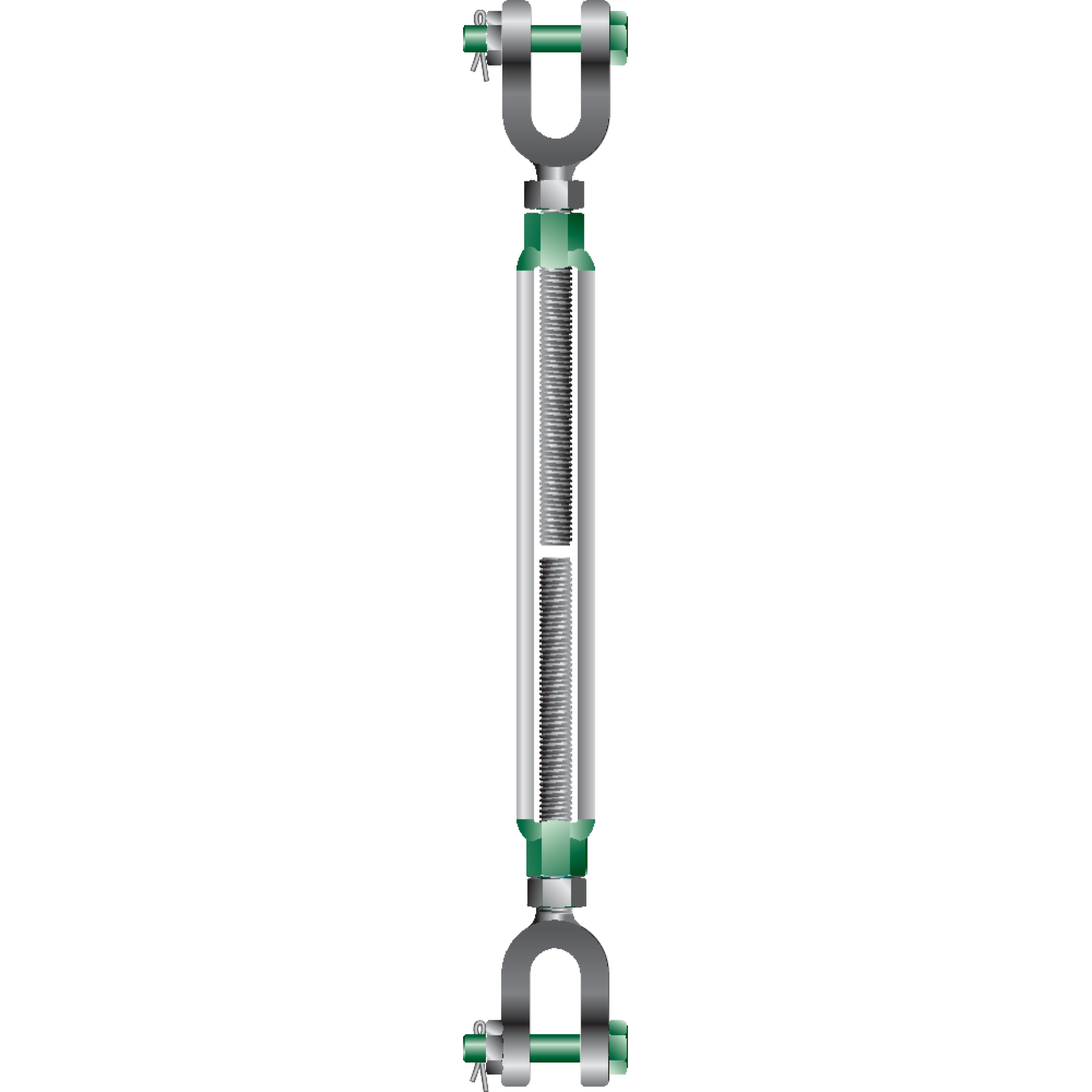 Turnbuckle BN Jaw - Jaw Green Pin® G-6323