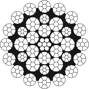 Steel Wire Rope verotop cross section